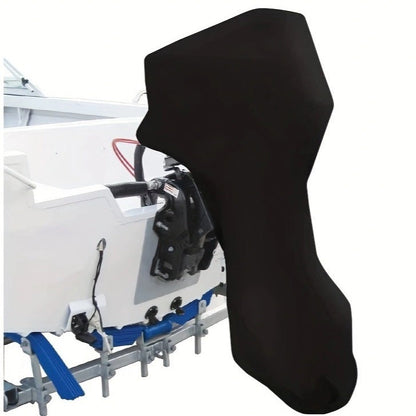 Heavy-Duty Full Marine Engine Coverage for 100-150HP - Waterproof & UV Resistant All-Weather Boat Engine Protector