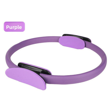 Purple Pilates Ring Exercise Tool â€“ High-Elasticity Yoga Ring for Core Strength, Postpartum Recovery, Glute Toning & Full-Body Workout (Unisex)