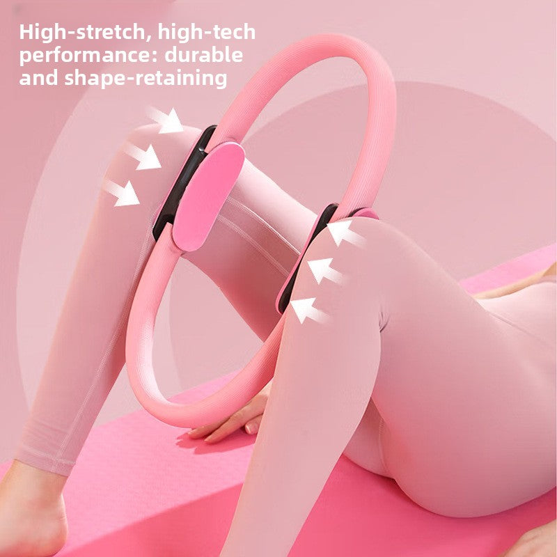 Purple Pilates Ring Exercise Tool â€“ High-Elasticity Yoga Ring for Core Strength, Postpartum Recovery, Glute Toning & Full-Body Workout (Unisex)