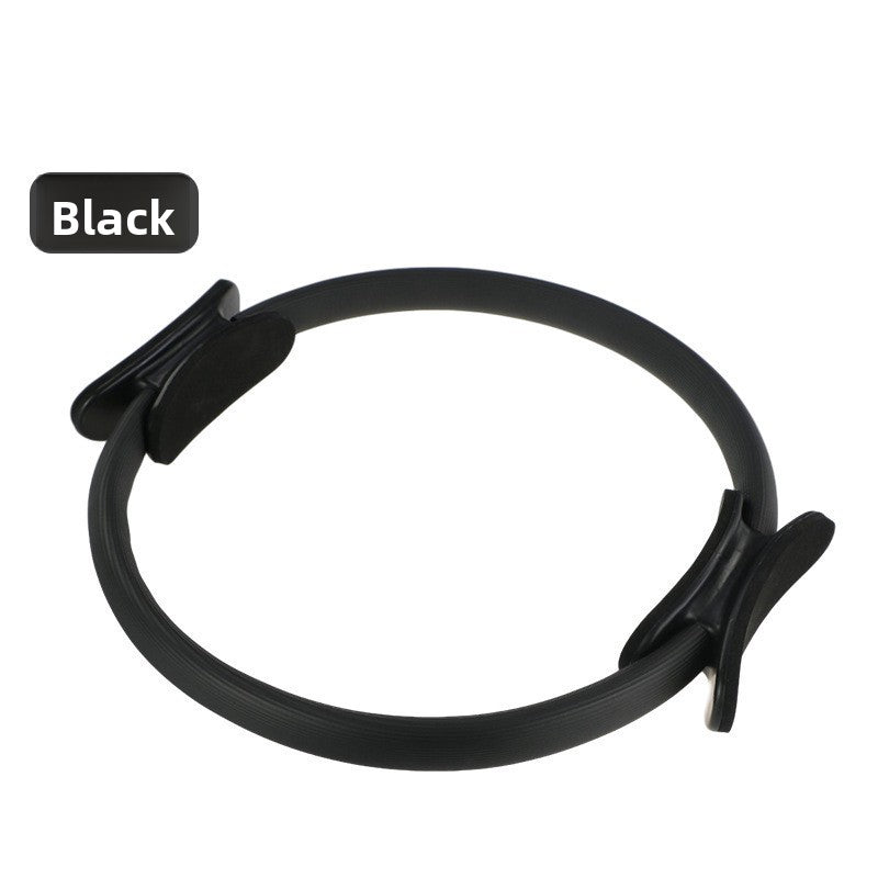 Black Pilates Ring Exercise Tool â€“ High-Elasticity Yoga Ring for Core Strength, Postpartum Recovery, Glute Toning & Full-Body Workout (Unisex)