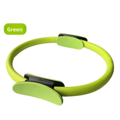 Green Pilates Ring Exercise Tool â€“ High-Elasticity Yoga Ring for Core Strength, Postpartum Recovery, Glute Toning & Full-Body Workout (Unisex)