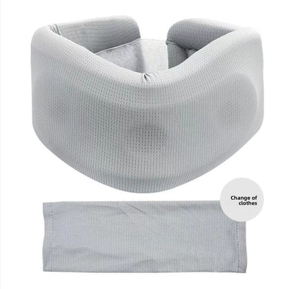 360Â° Neck Support Collar with Cooling Mesh Fabric â€“ Posture Corrector for Forward Head & Neck Pain Relief, Includes Washable Cover (Free Replacement Cover Included)