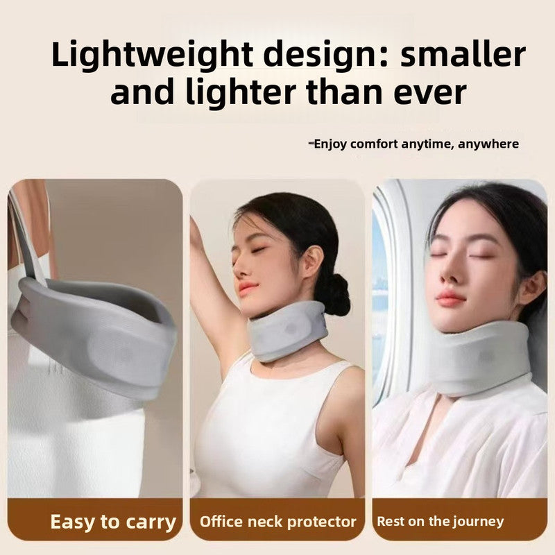 360Â° Neck Support Collar with Cooling Mesh Fabric â€“ Posture Corrector for Forward Head & Neck Pain Relief, Includes Washable Cover (Free Replacement Cover Included)