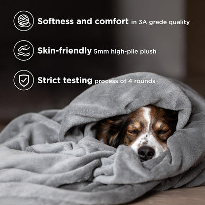 Grey Ultra-Soft Coral Fleece Blanket â€“ Lightweight Summer Throw for Office Naps, Air Conditioning, and Cozy Home Use(120*200cm)