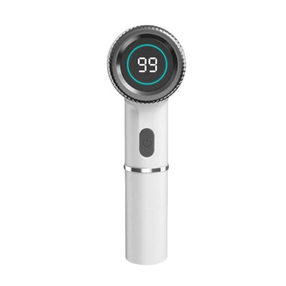 White Wireless Electric Cleaning Brush â€“ Rechargeable, 3-Speed, IPX7 Waterproof with 5 Replaceable Brush Heads for Kitchen, Dishes & Deep Cleaning