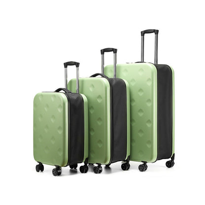 Blue 20 Inch Foldable Carry-on Suitcase with 360 Spinner Wheels and Combination Lock, Lightweight Space Saving Hard Shell Luggage for Australian Travel