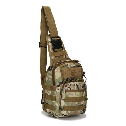 Tactical Sling Bag Multicam CP Pattern 600D Waterproof Crossbody Backpack MOLLE EDC Shoulder Pack