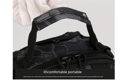 Tactical Sling Bag FG Foliage Green Camo 600D Waterproof Crossbody Backpack MOLLE EDC Shoulder Pack