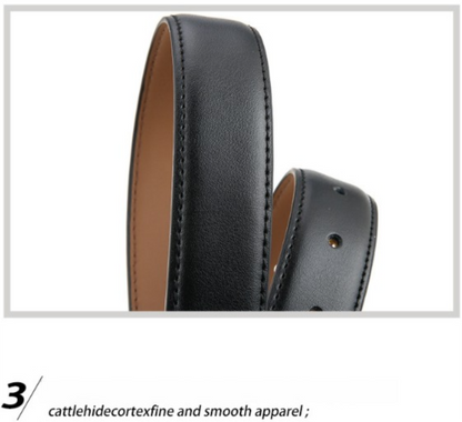 Womens Genuine Leather Belt Retro Gold Buckle Waist Belt for Jeans Dress Coat Fashion Split Cowhide Strap Khaki 105cm