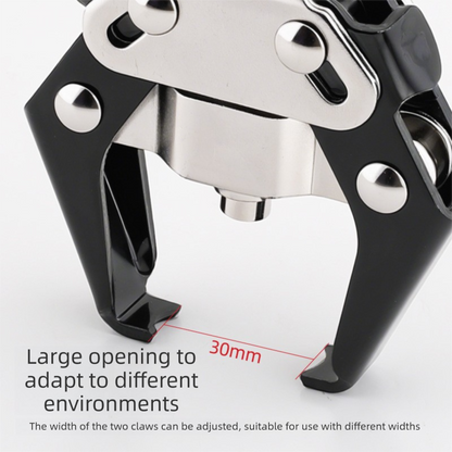 Heavy Duty Adjustable Car Wiper Arm Puller Tool Battery Terminal & Alternator Bearing Remover 9-30mm Opening Universal Windscreen Repair Tool