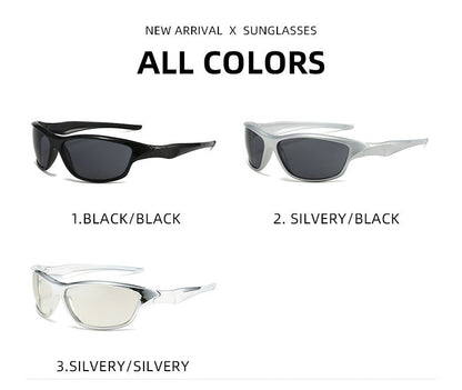 3-Pack Retro Oval Sports Sunglasses - Lightweight UV400 Protection Trendy Sun Glasses for Cycling, Hiking & Streetwear