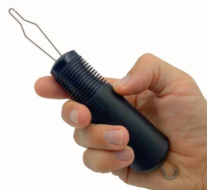Black Dressing Aid Tool â€“ Button & Zipper Assistant for Elderly and People with Limited Mobility