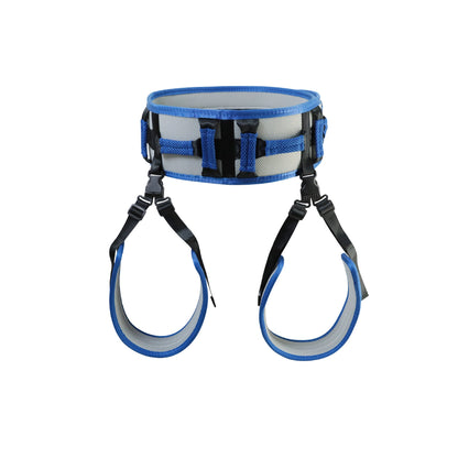 Size L Blue Rehabilitation Support Waist Belt â€“ Gait Assistance & Transfer Aid for Elderly, Post-Stroke, and Mobility-Impaired Users