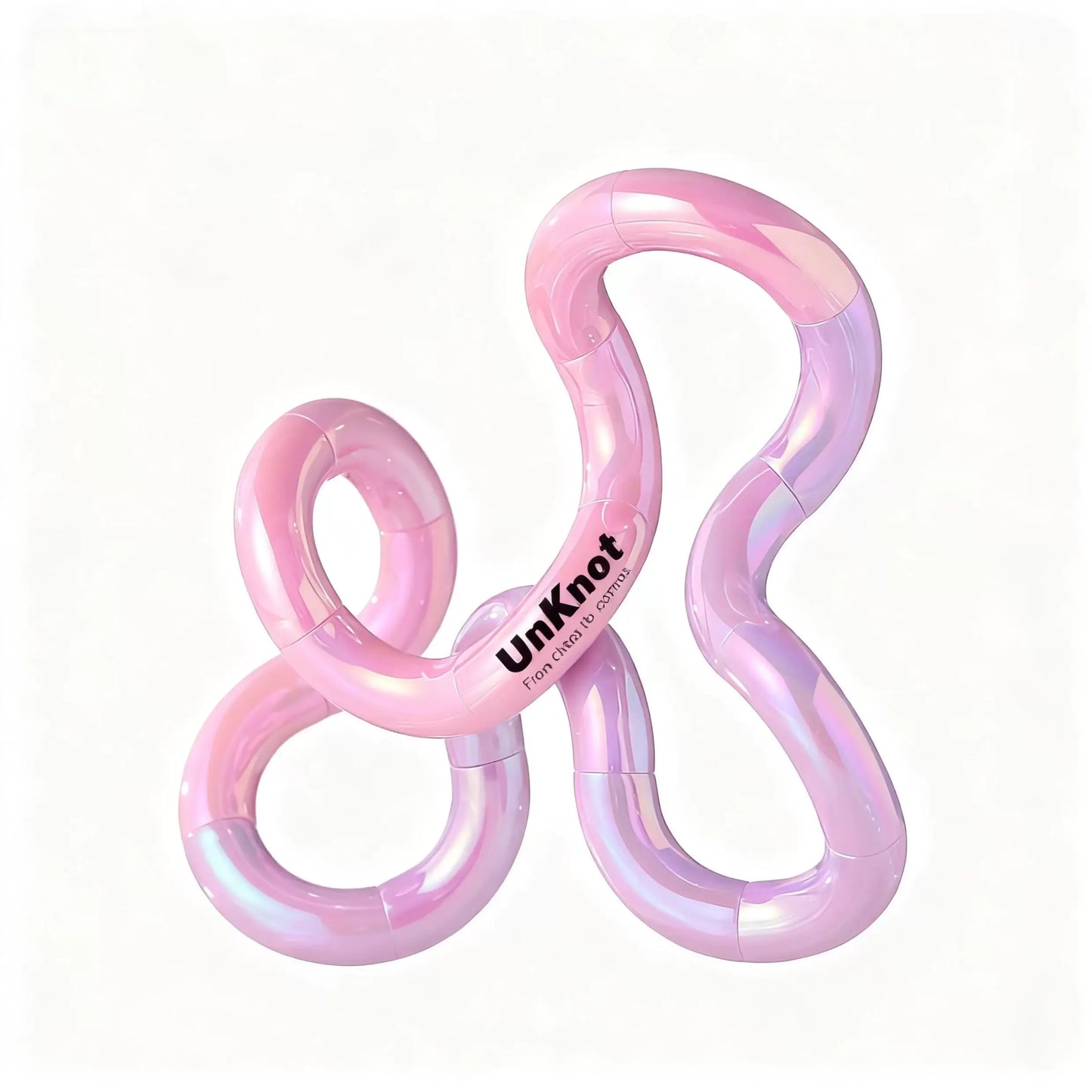 Purple Thermochromic Twist Toy â€“ Sensory Stress-Relief Fidget Tool (TPU + Thermochromic Gel)