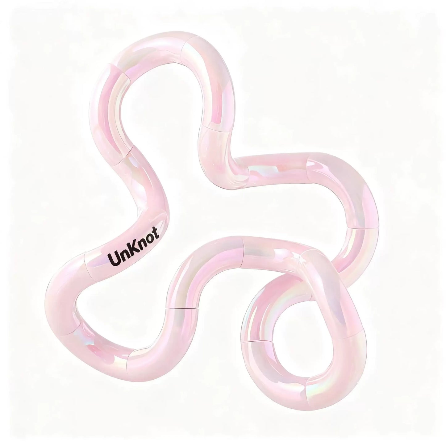 Light Purple Thermochromic Twist Toy â€“ Sensory Stress-Relief Fidget Tool (TPU + Thermochromic Gel)