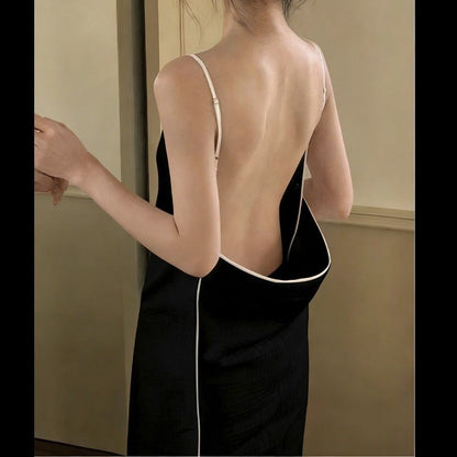 Black Linen-Feel Cotton Gauze Bath Wrap â€“ Lightweight, Breathable & Absorbent (65Ã—170 cm)