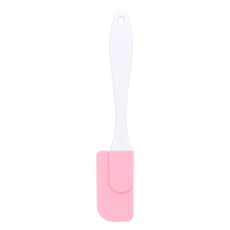 7 Pcs Pink Detachable Silicone Spatula - Food Grade Heat Resistant Baking Scraper for Cream, Jam & Batter - Easy Clean Kitchen Tool for Home Bakers & Cooking Enthusiasts