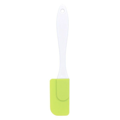 7 Pcs Green Detachable Silicone Spatula - Food Grade Heat Resistant Baking Scraper for Cream, Jam & Batter - Easy Clean Kitchen Tool for Home Bakers & Cooking Enthusiasts