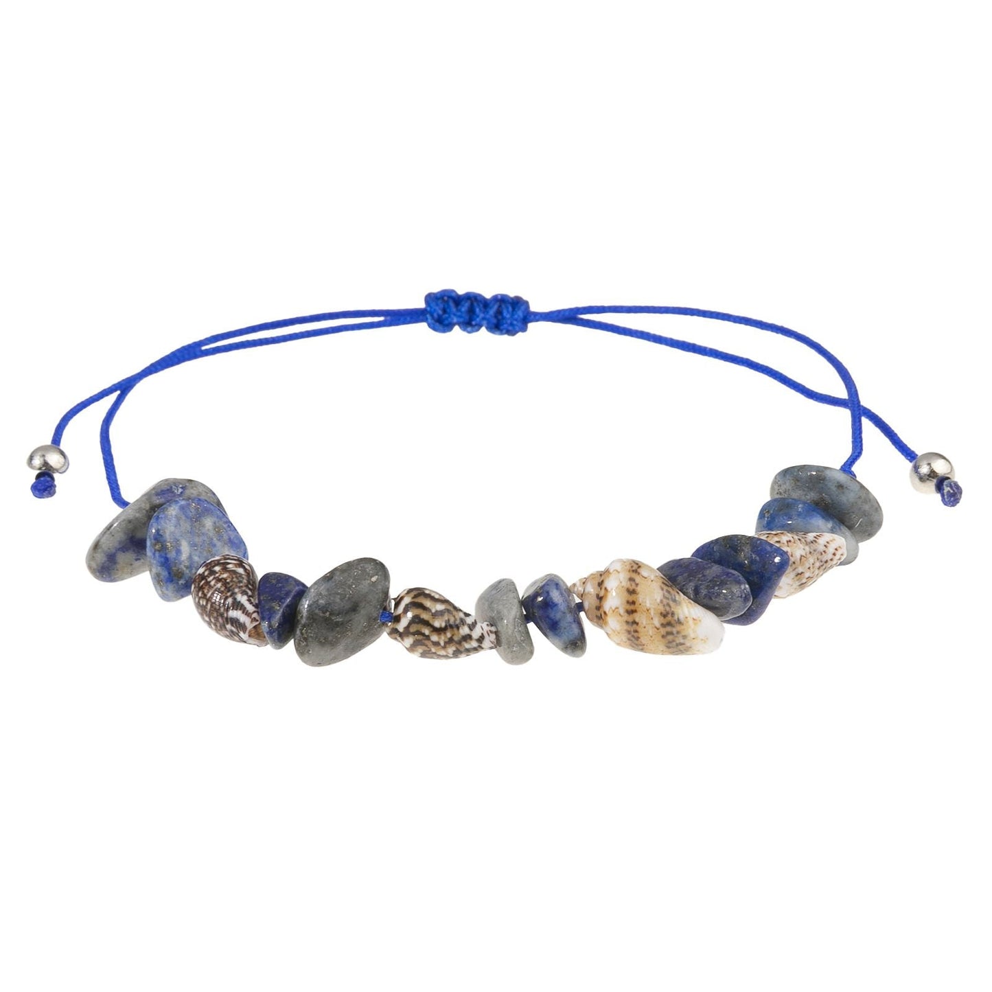 Boho Braided Shell & Crystal Bracelet Set – 12-Piece Adjustable Woven Jewelry with Conch, Beads & Stone Charms