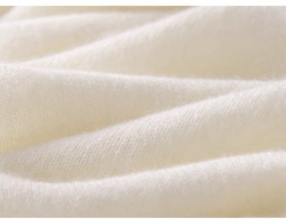 White Women's Winter Shawl Wrap - 140 x 56 cm Polyester Two Way Knitted Cape Scarf, Warm Lightweight Layer for Everyday Outfits, Work and Travel