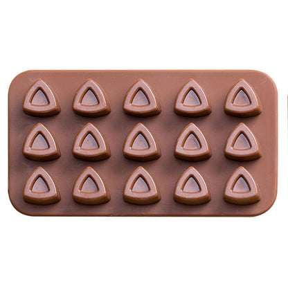 2-Piece Dubai Rectangle Chocolate Silicone Mold Set – Food-Grade, Easy Release, Heat-Resistant Baking Molds for Chocolate, Candy, and Cake(Triangle chocolates)