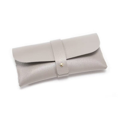 30-Piece Grey Chic & Sleek PU Leather Soft Eyeglass Case - Protective Pouch for Sunglasses & Reading Glasses