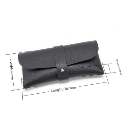 30-Piece yellow Chic & Sleek PU Leather Soft Eyeglass Case - Protective Pouch for Sunglasses & Reading Glasses