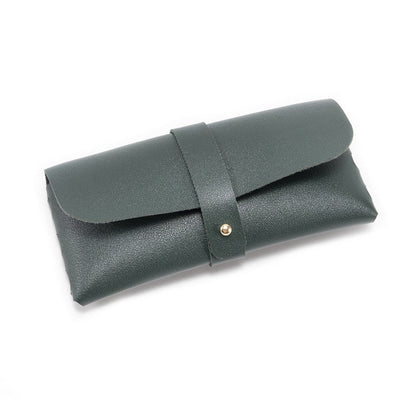 30-Piece green Chic & Sleek PU Leather Soft Eyeglass Case - Protective Pouch for Sunglasses & Reading Glasses