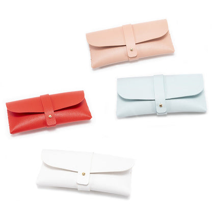 30-Piece green Chic & Sleek PU Leather Soft Eyeglass Case - Protective Pouch for Sunglasses & Reading Glasses