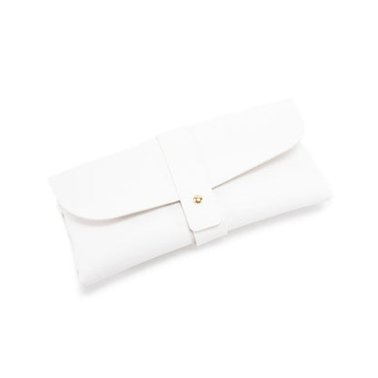 30-Piece white Chic & Sleek PU Leather Soft Eyeglass Case - Protective Pouch for Sunglasses & Reading Glasses