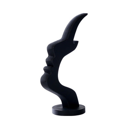 2-Pack Black Desktop Eyeglass Holder â€“ Minimalist Design for Home or Office, Stable Display Stand with Rounded Base
