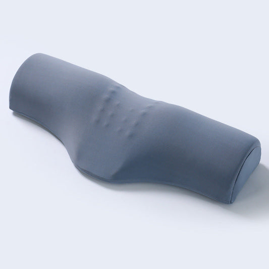 Dark gray Cervical Support Pillow â€“ Memory Foam Core with Ergonomic Design for Neck Pain Relief and Deep Sleep(Ice Silk Style)