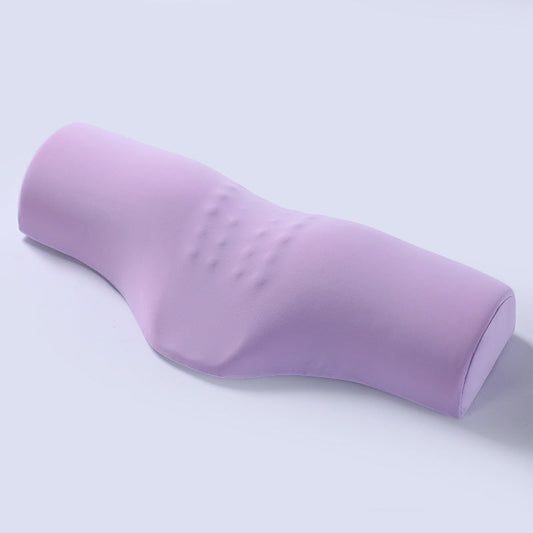 Purple Cervical Support Pillow â€“ Memory Foam Core with Ergonomic Design for Neck Pain Relief and Deep Sleep(Ice Silk Style)