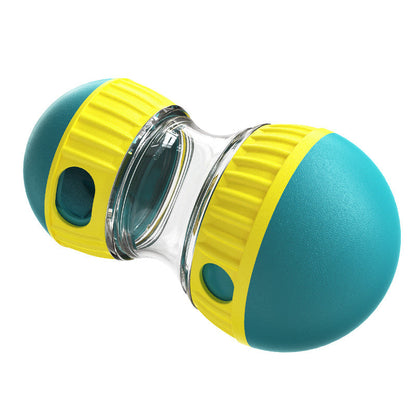 2-Pack Green Small Slow Feeder Dog Toy â€“ Rolling Treat Dispenser Balls for Puzzle Feeding, Mental Stimulation, and Digestive Health(Size: L)
