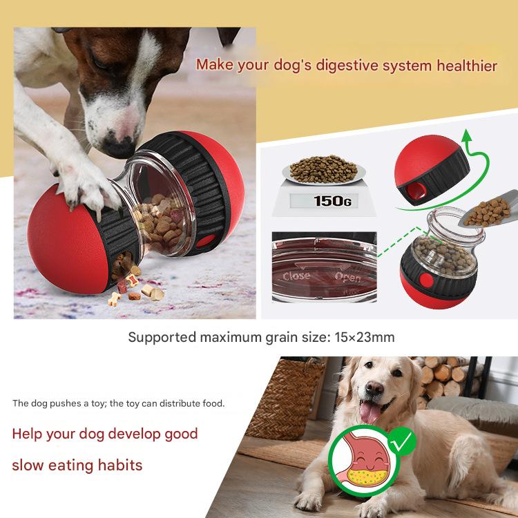 2-Pack Green Small Slow Feeder Dog Toy â€“ Rolling Treat Dispenser Balls for Puzzle Feeding, Mental Stimulation, and Digestive Health(Size: L)
