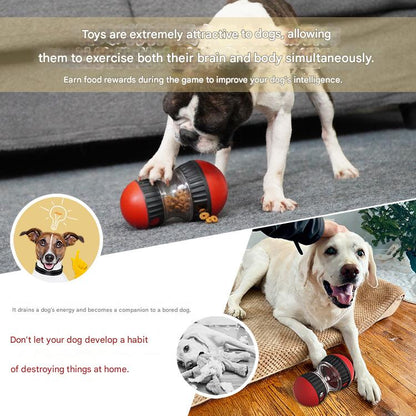 2-Pack Green Small Slow Feeder Dog Toy â€“ Rolling Treat Dispenser Balls for Puzzle Feeding, Mental Stimulation, and Digestive Health(Size: L)