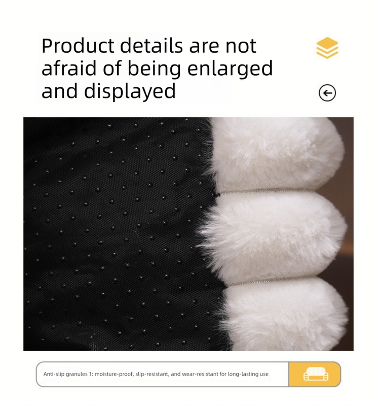 White  Plush Ribbed Pet Sofa Bed for Dogs and Cats - Thickened Milk Velvet Cushion, Large Comfy Dog Sofa(50*40*20cm)