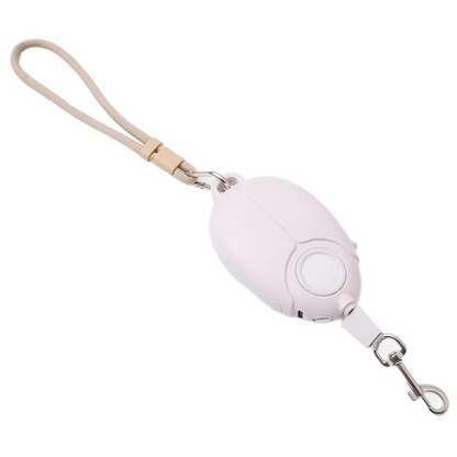 Pink Retractable Dog Leash with Luminous Rope 3M Anti-Tangle Automatic Extension Pet Walking Rope for Small to Medium Dogs Comfortable Grip and Lightweight Wrist Strap for Night Walks