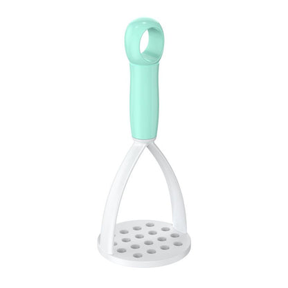 3-Pack Green Manual Potato Masher - Baby Food Maker & Vegetable Ricer with Reinforced Arch Design, Durable PP Kitchen Tool for Mashing Potatoes, Sweet Potatoes, and Fruits