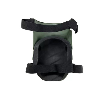 Black Professional Grade TPU Construction Knee Pads Wear-Resistant Shock Absorbing Foldable Design for Local Engineering Projects and Site Safety (1 Pair)
