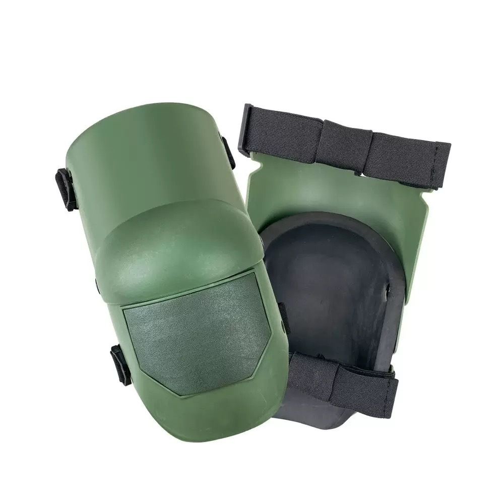 Grey Professional Grade TPU Construction Knee Pads Wear-Resistant Shock Absorbing Foldable Design for Local Engineering Projects and Site Safety (1 Pair)