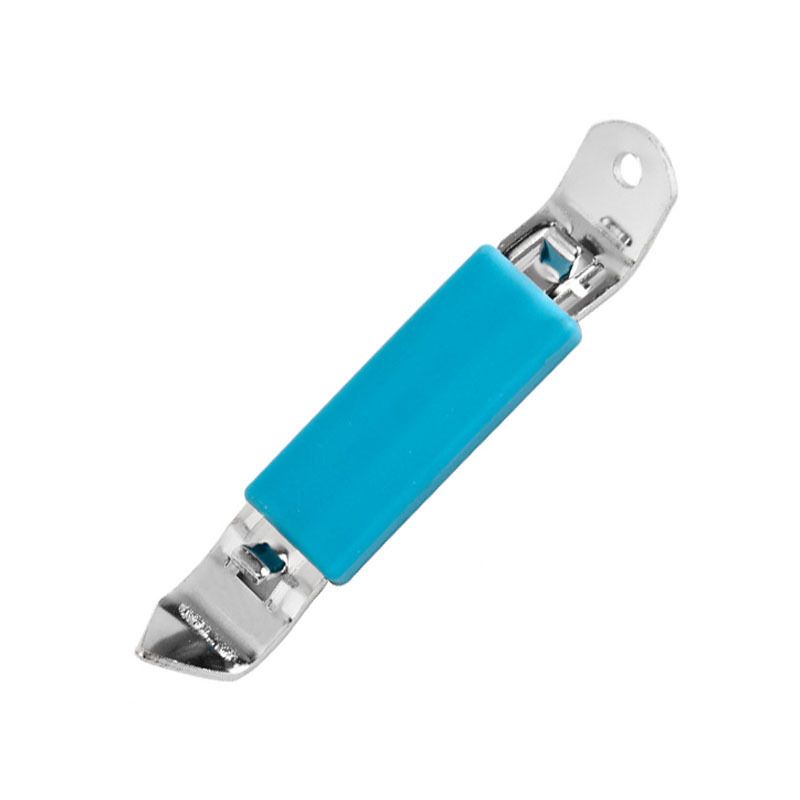 5-Pack Light blue Magnetic Can Opener - Heavy Duty Puncture Tool for Condensed Milk and Coconut Cream Cans - Commercial Grade Kitchen Accessory for Milk Tea Shops and Daily Home Pantry Use