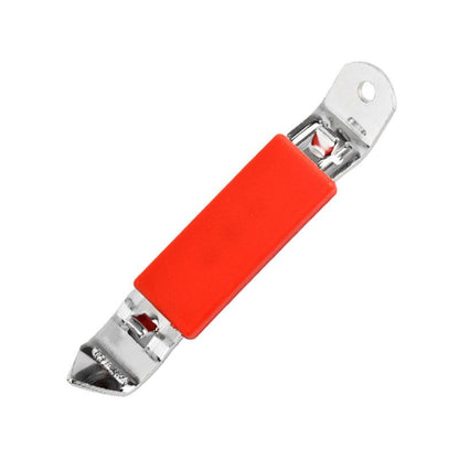 5-Pack Red Magnetic Can Opener - Heavy Duty Puncture Tool for Condensed Milk and Coconut Cream Cans - Commercial Grade Kitchen Accessory for Milk Tea Shops and Daily Home Pantry Use