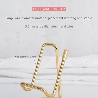 2-Pack Colorful Universal Aluminum Phone Stand - Minimalist One-Piece Metal Tablet Holder - Durable Integrated Fixed Angle Desktop Bracket, Sleek Industrial Design for Home Office and Bedroom