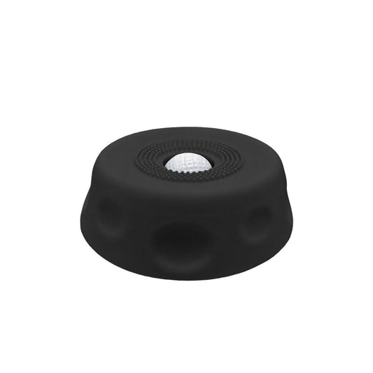 Black Silicone Dog Liquid Lick Bowl with Floating Fun Ball - Interactive Slow Feeder & Anti-Slip Calming Pet Bowl for Dogs and Cats