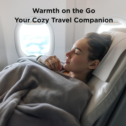 Premium Soft Flannel Fleece Blanket (Medium / Nap 100 x 150 CM) - Lightweight Plush Throw for Sofa, Bed & Travel, Pet Friendly & Machine Washable