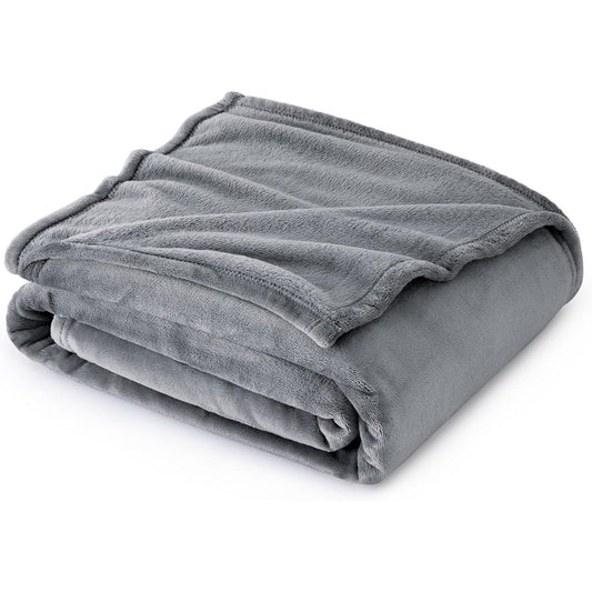 Premium Soft Flannel Fleece Blanket (Extra Large 200 x 230 CM) - Lightweight Plush Throw for Sofa, Bed & Travel, Pet Friendly & Machine Washable