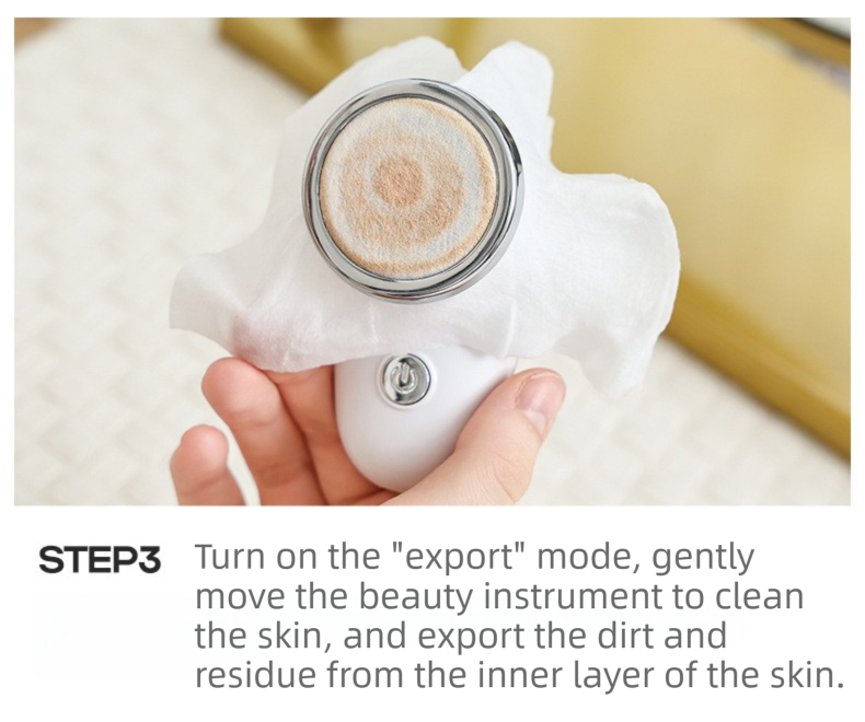 4-in-1 EMS Microcurrent & Constant Hot Compress Facial Toning Device (KL-3032) - Rechargeable Skin Lift & Rejuvenation Massager, Deep Cleaning & Nutrient Import