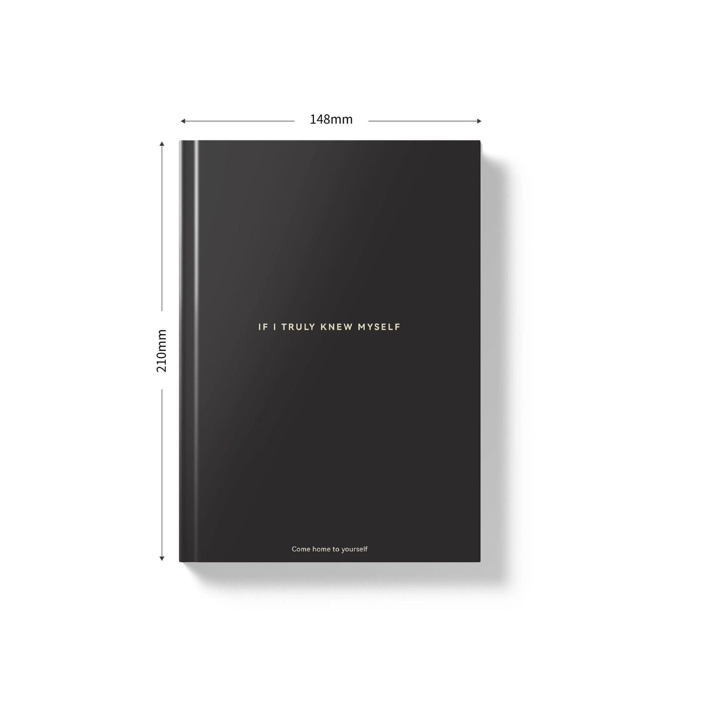 Green If I Truly Knew Myself Guided Self-Discovery Journal - Hardcover Deep Self-Reflective Diary Mindfulness & Personal Growth Planner