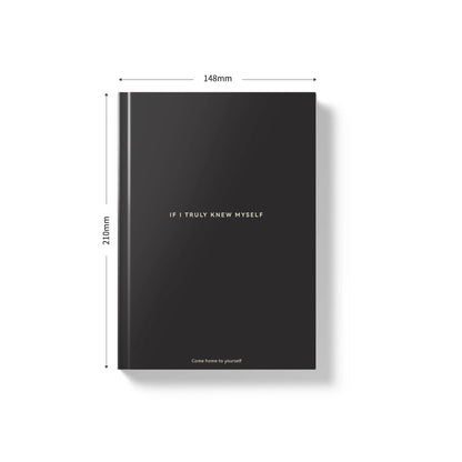 Green If I Truly Knew Myself Guided Self-Discovery Journal - Hardcover Deep Self-Reflective Diary Mindfulness & Personal Growth Planner